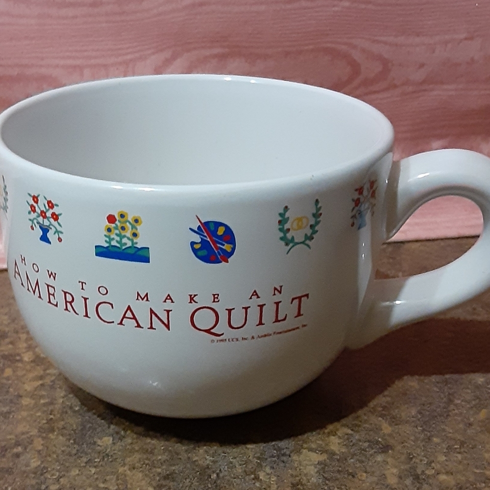 Vintage How To Make An American Quilt Coffee Mug - New